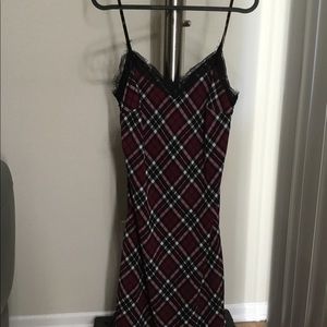 Michael Kors Women’s Red plaid dress